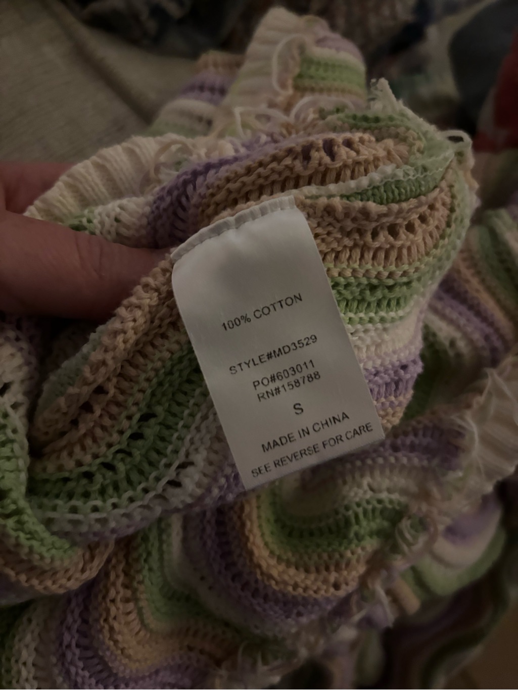 Caylo Knit Dress 100% Cotton — image 4 of 4
